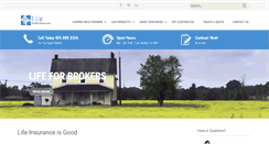 Desktop Screenshot of lifeforbrokers.com